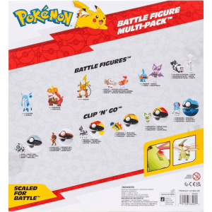 Blister 10 figuras Battle Ready Pokemon
