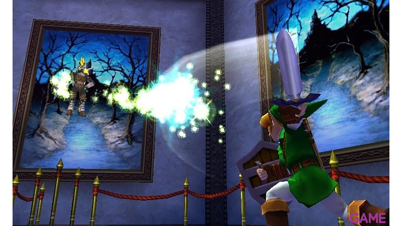 Nintendo 3DS Negra + Zelda Ocarina of Time