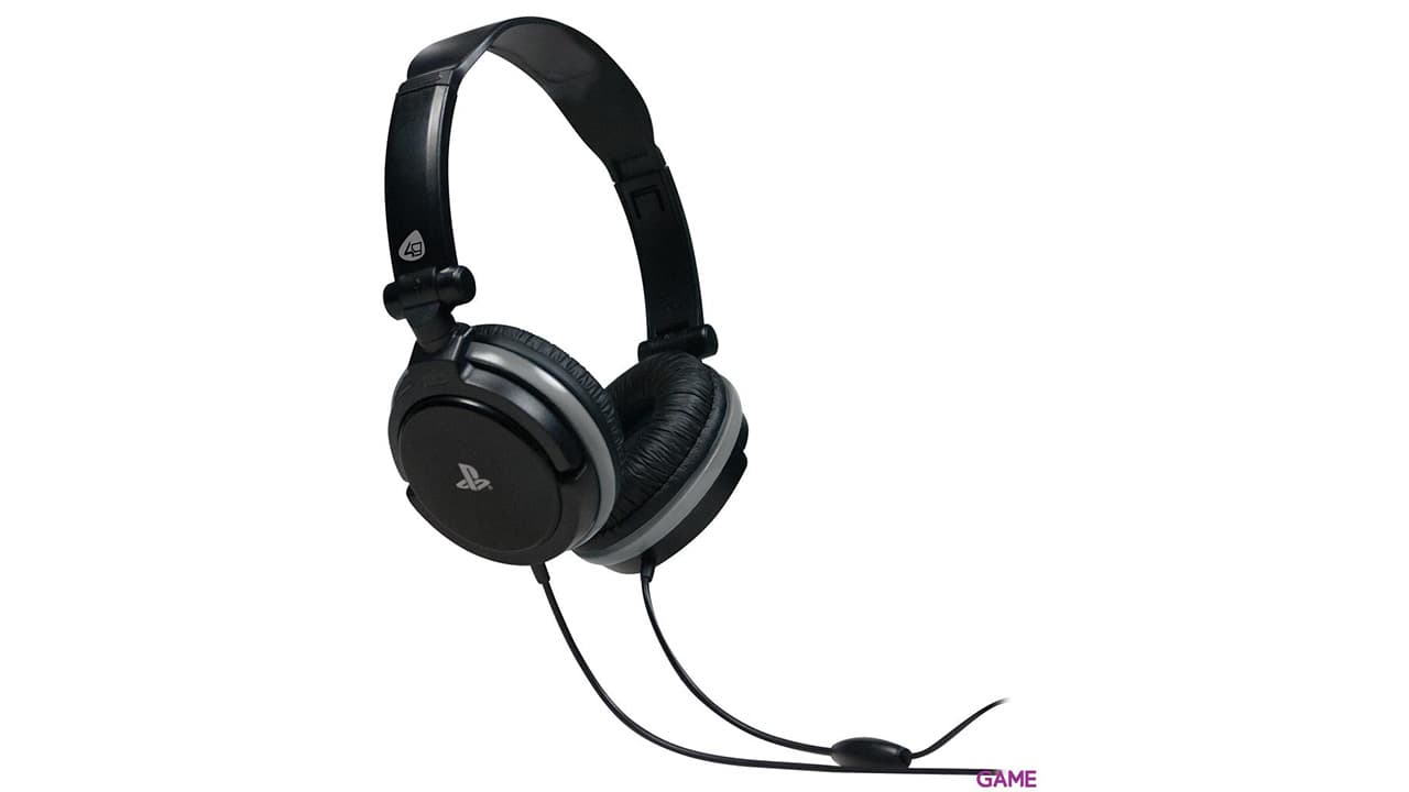 Auriculares 4Gamers Pro 4-10 Negros -Licencia Oficial-