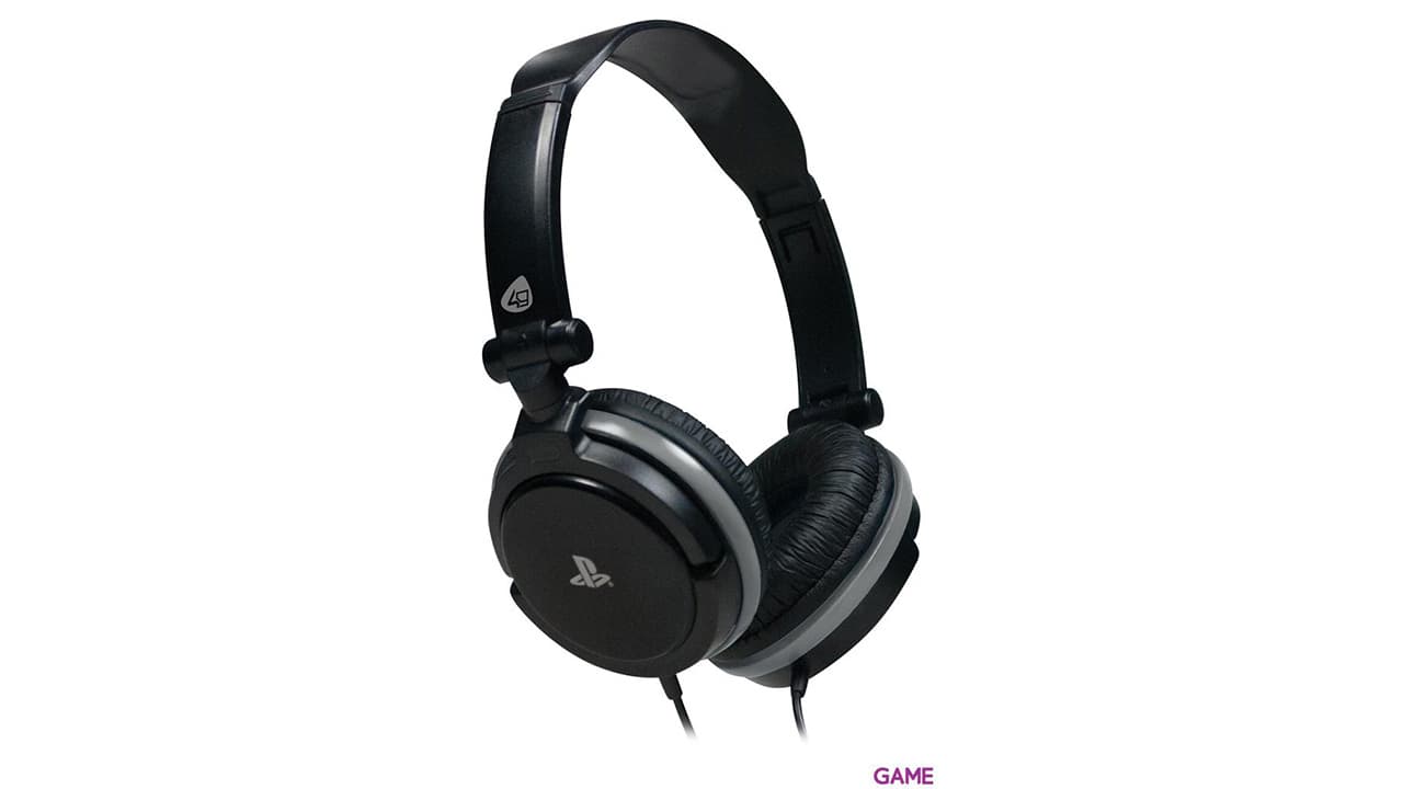 Auriculares 4Gamers Pro 4-10 Negros -Licencia Oficial-