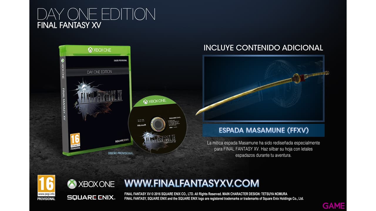 Final Fantasy XV Edición Day One