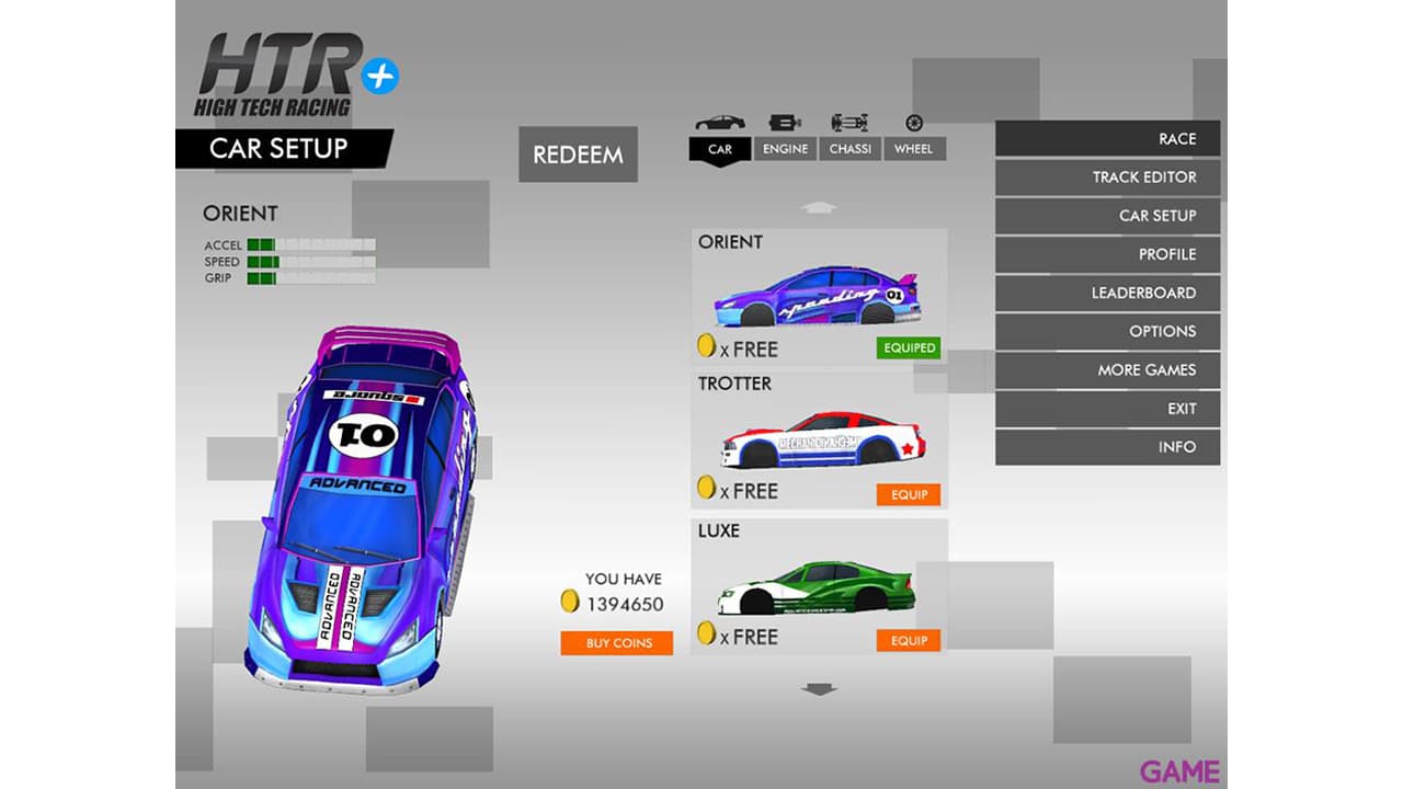 HTR + Slot Car Simulation