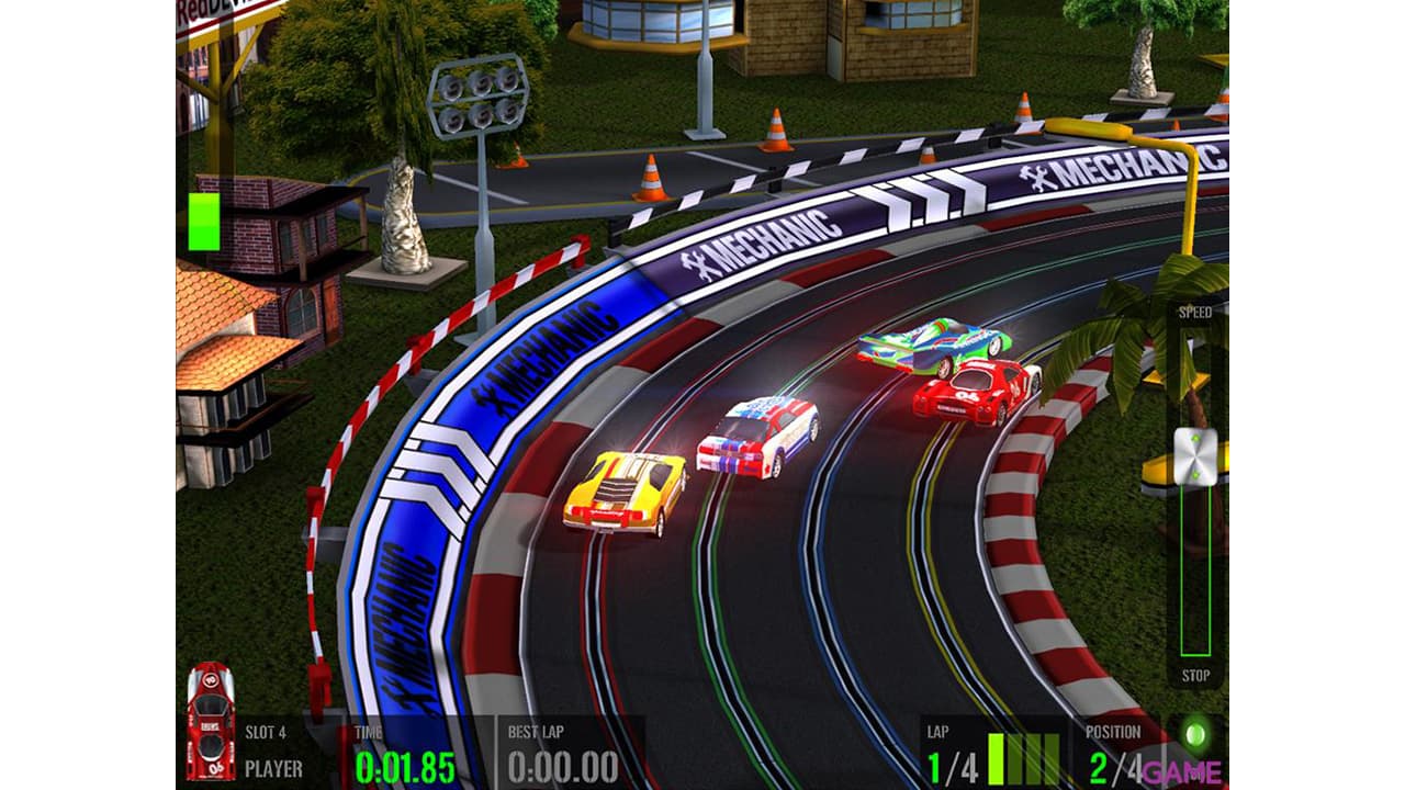 HTR + Slot Car Simulation