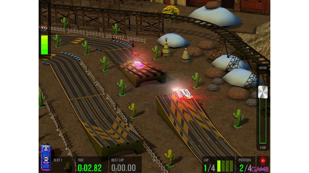 HTR + Slot Car Simulation