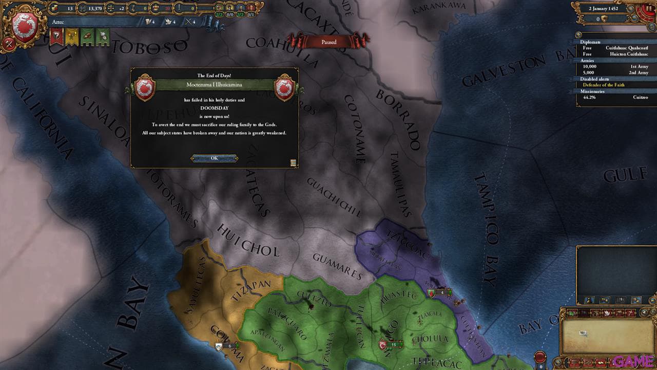 Europa Universalis IV:  El Dorado
