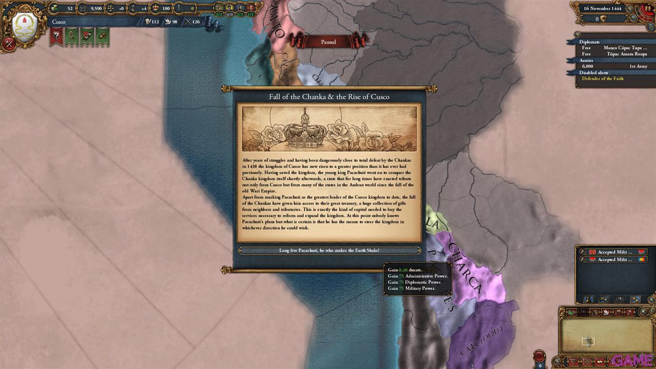 Europa Universalis IV:  El Dorado