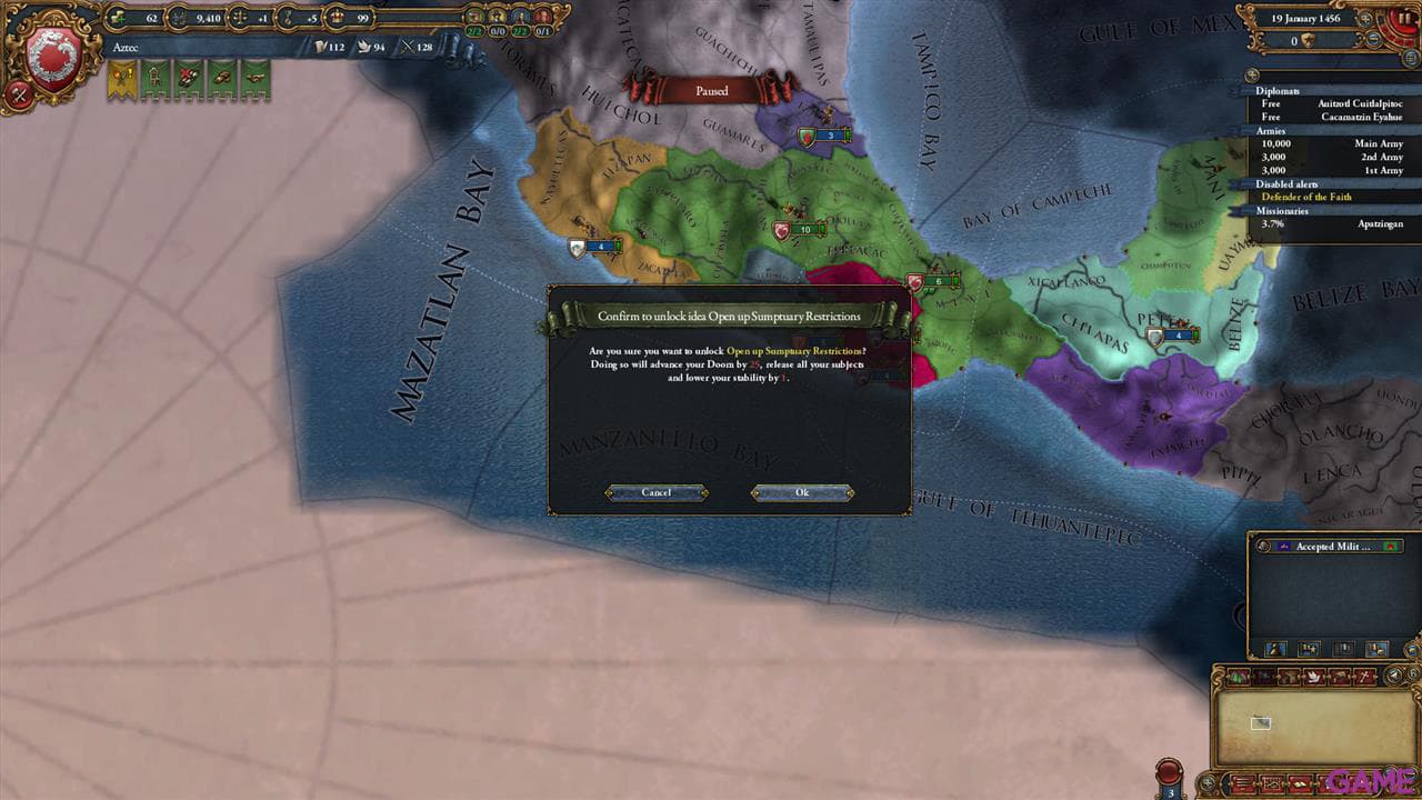 Europa Universalis IV:  El Dorado