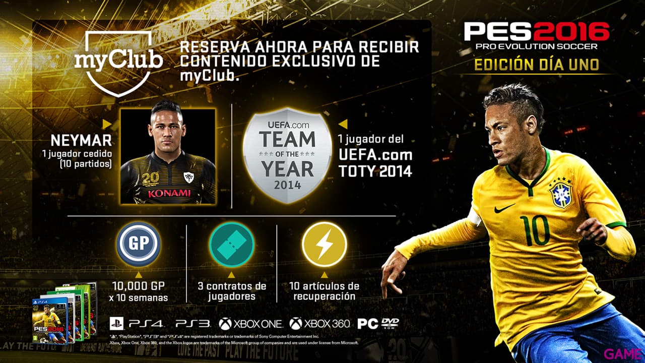 Pro evolution Soccer 2016 Day One Edition