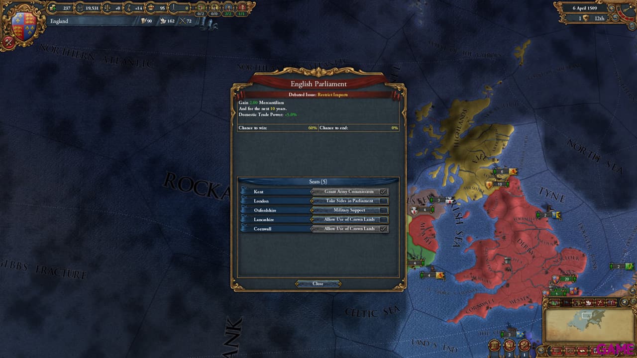 Europa Universalis IV: Common Sense