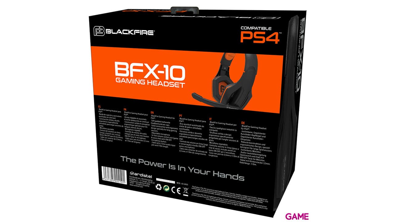 Auriculares Ardistel Blackfire BFX-10