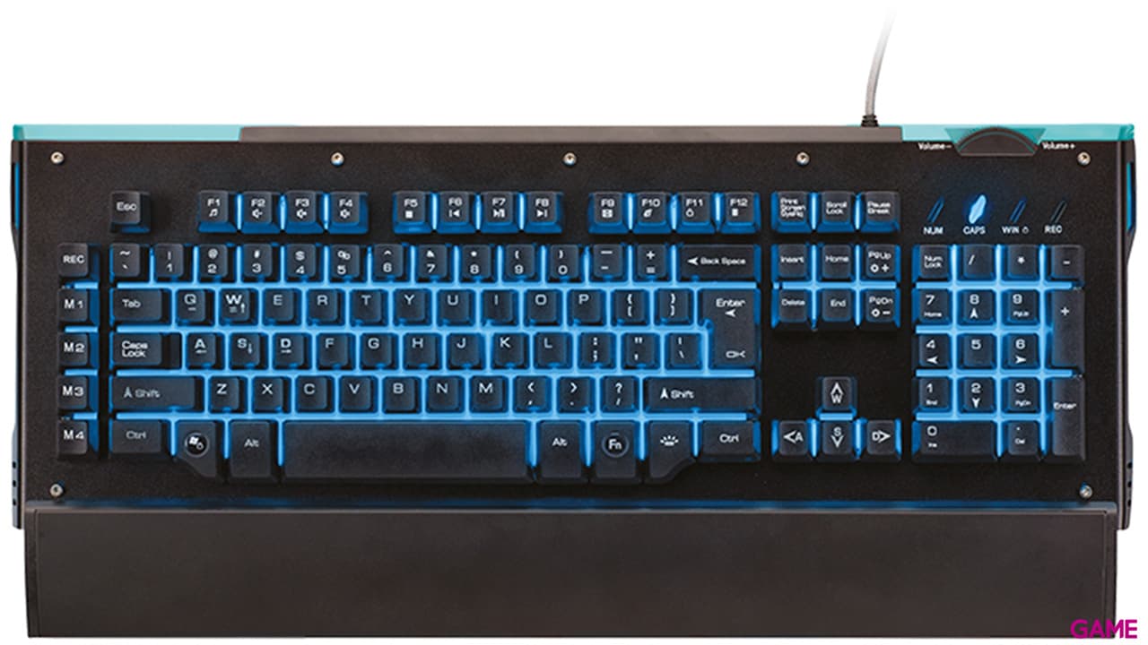 Nacon CL-510 Led Azul Spanish Layout - Teclado Gaming