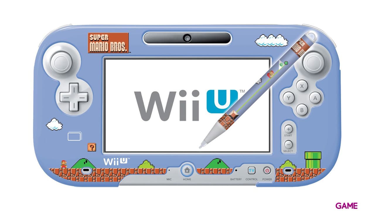 Carcasa Gamepad  + Stylus Mario Maker Hori -Licencia oficial Nintendo-