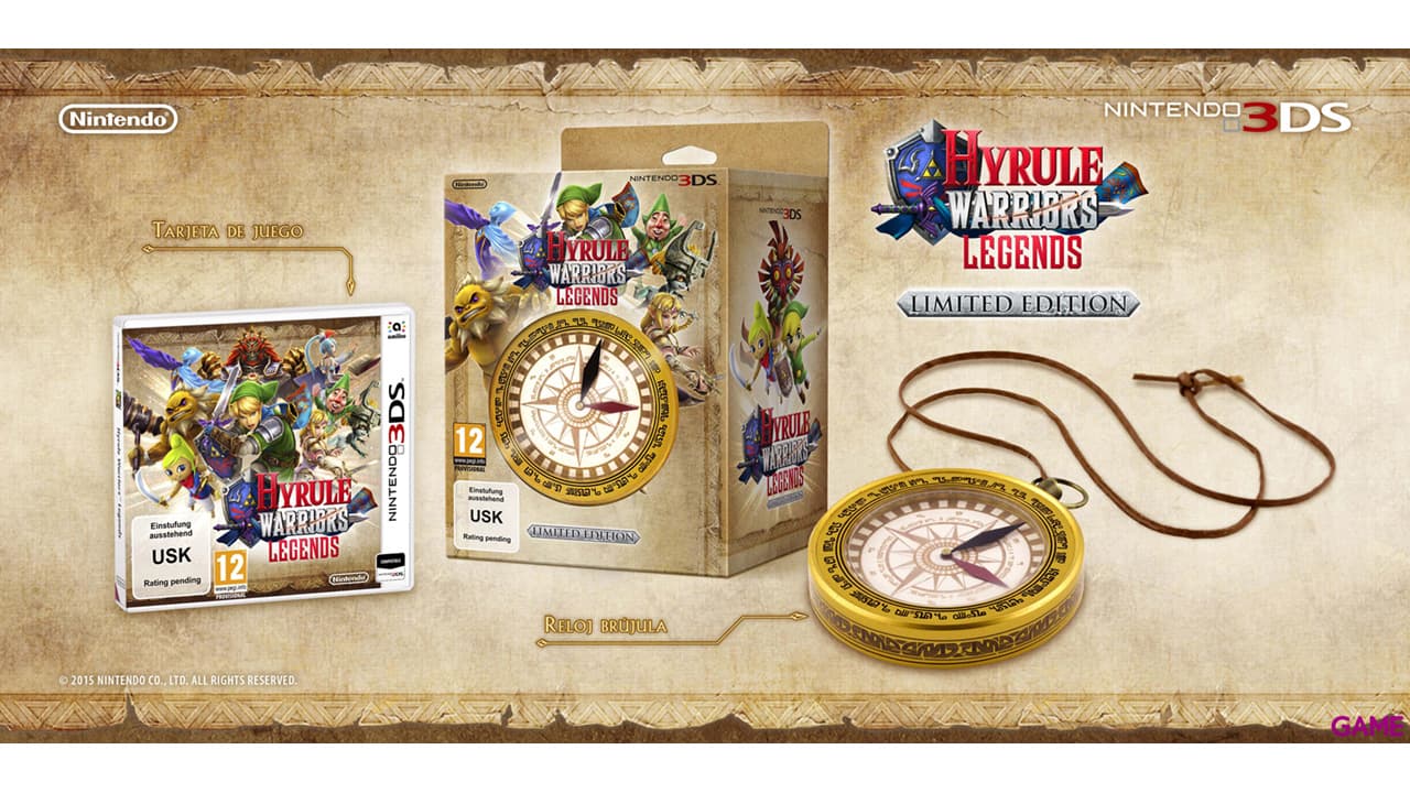 Hyrule Warriors Legends Edicion Limitada