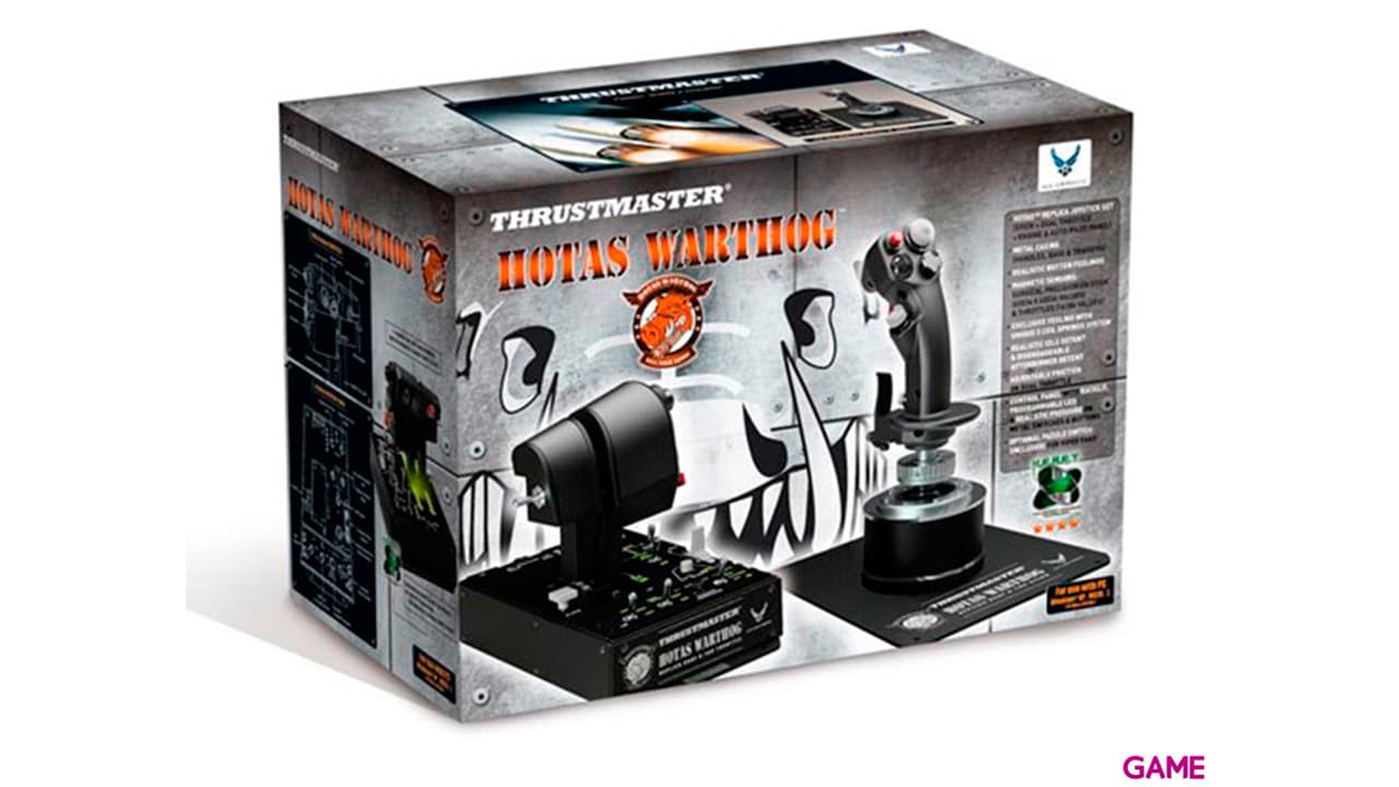 Thrustmaster HOTAS Warthog Joystick + Throttle - Pack
