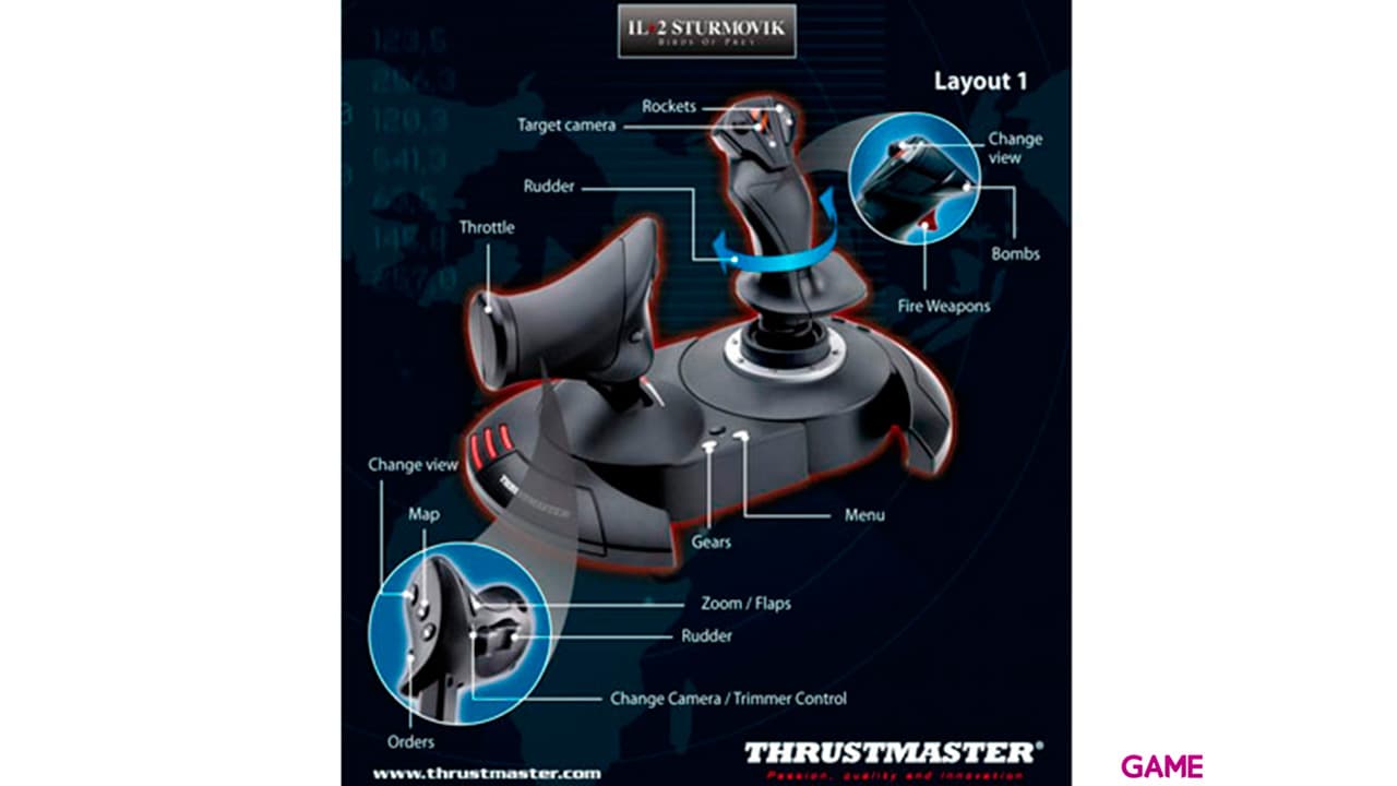 Thrustmaster T.Flight HOTAS X PS3 - PC - Joystick Gaming