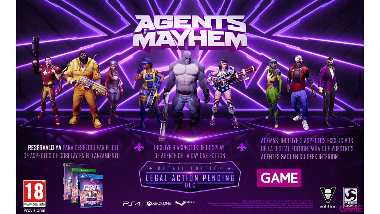 Agents of Mayhem Retail Edition