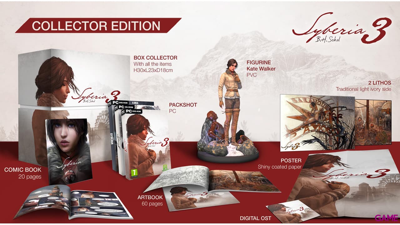 Syberia 3 Edición Coleccionista