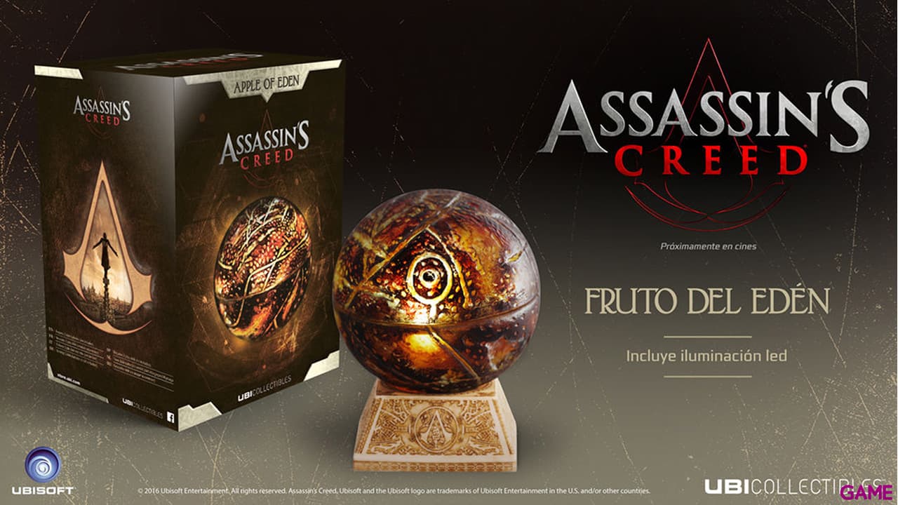 Assassin’s Creed Movie Apple Of Eden Replica Life-size