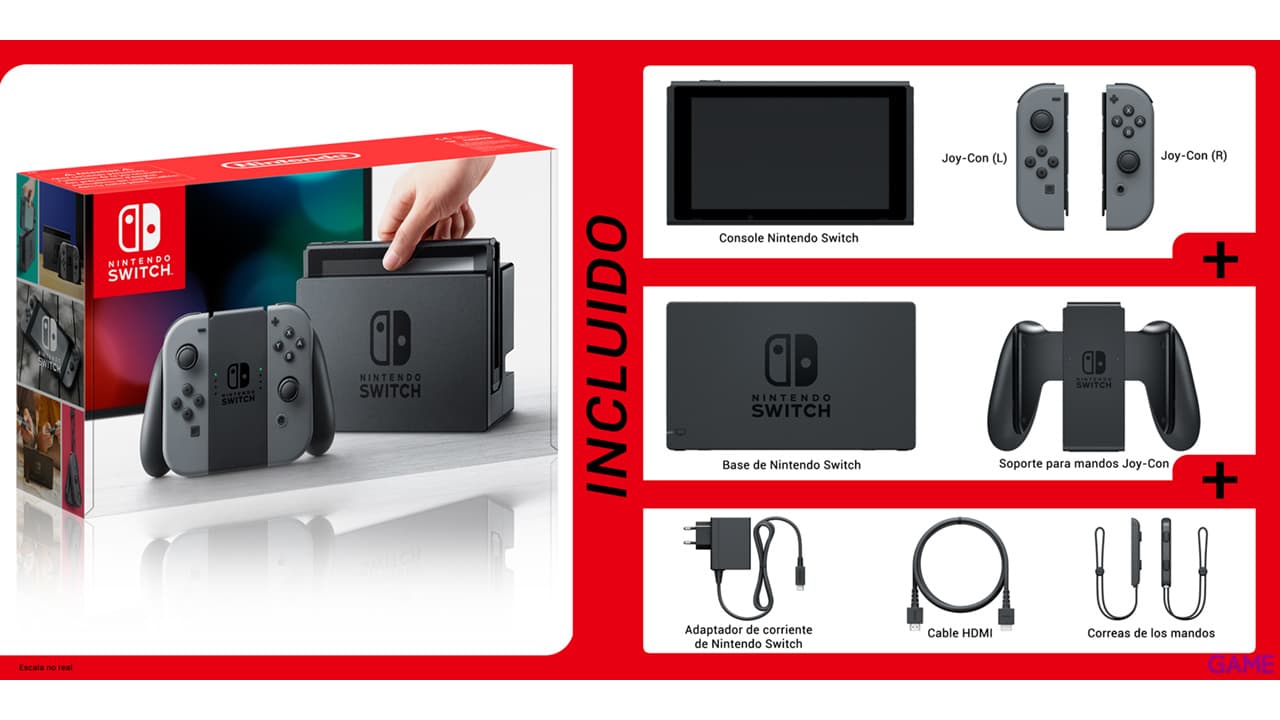 Nintendo Switch Gris