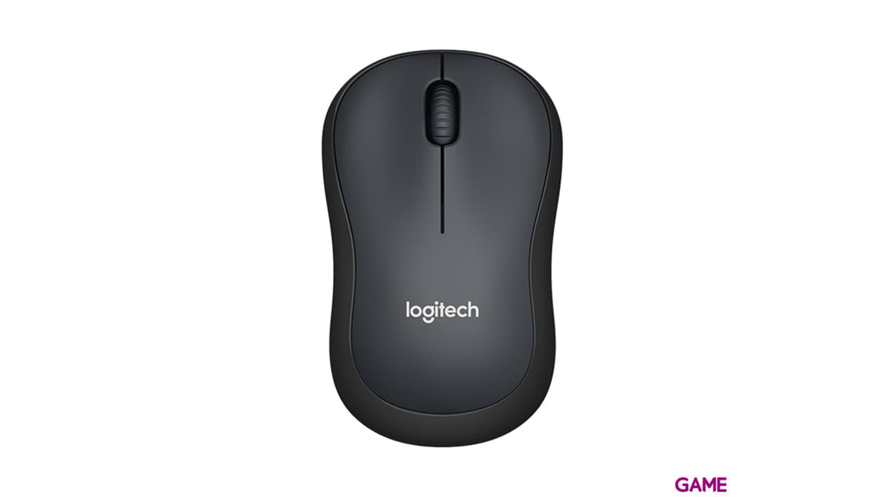 Logitech M220 Silent Optico Inalámbrico 2.4 GHz Carbon - Raton