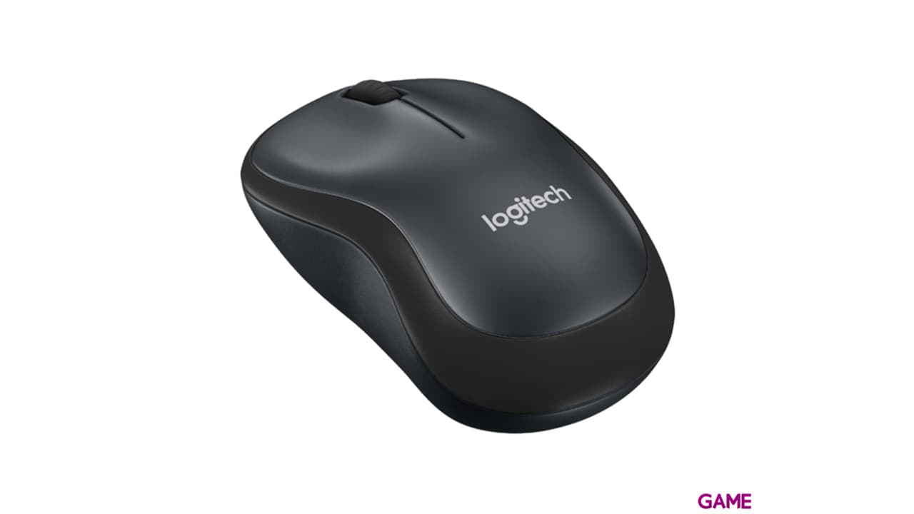 Logitech M220 Silent Optico Inalámbrico 2.4 GHz Carbon - Raton