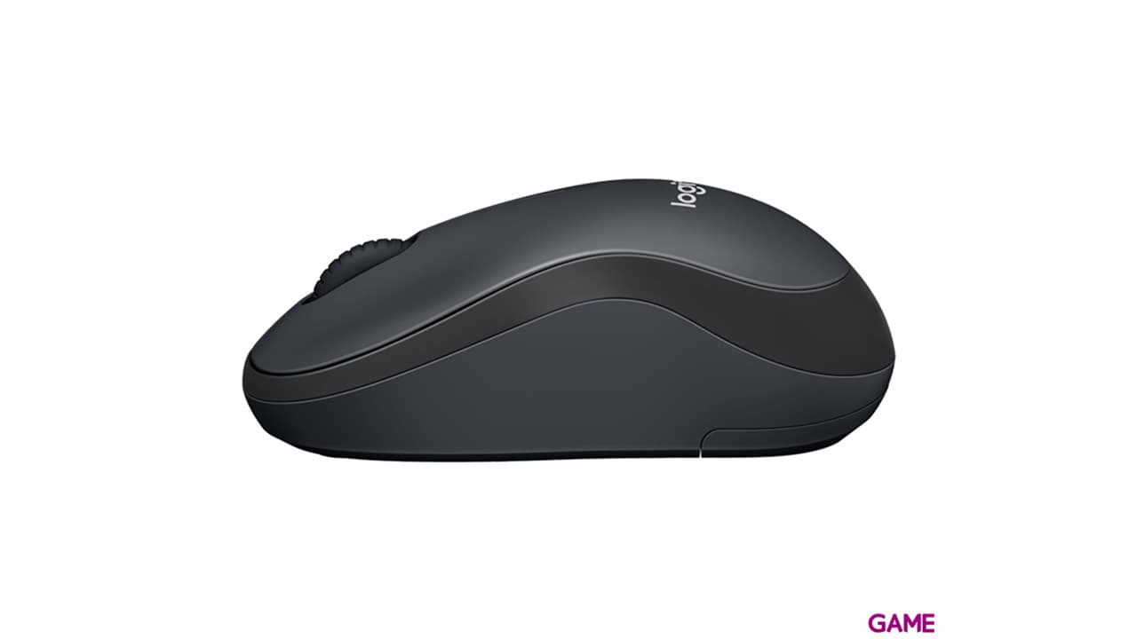 Logitech M220 Silent Optico Inalámbrico 2.4 GHz Carbon - Raton