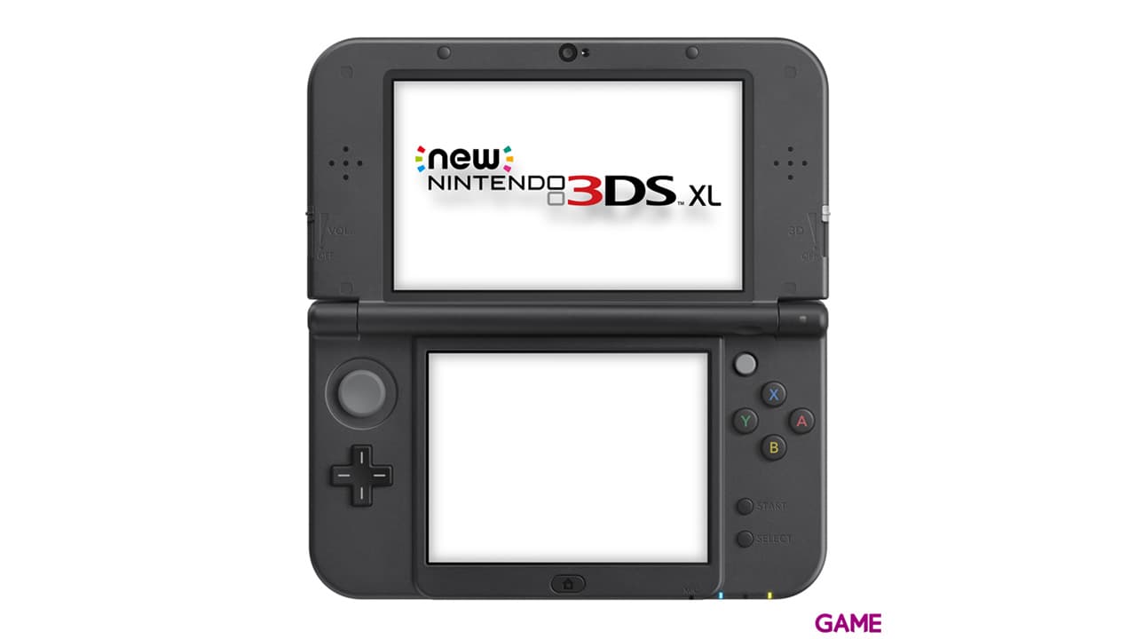 New Nintendo 3DS XL Negra Edición Pokémon Sol y Luna