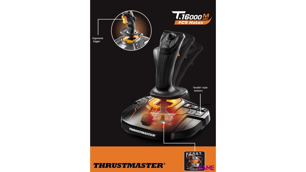 Thrustmaster T.16000M FCS - Joystick Gaming