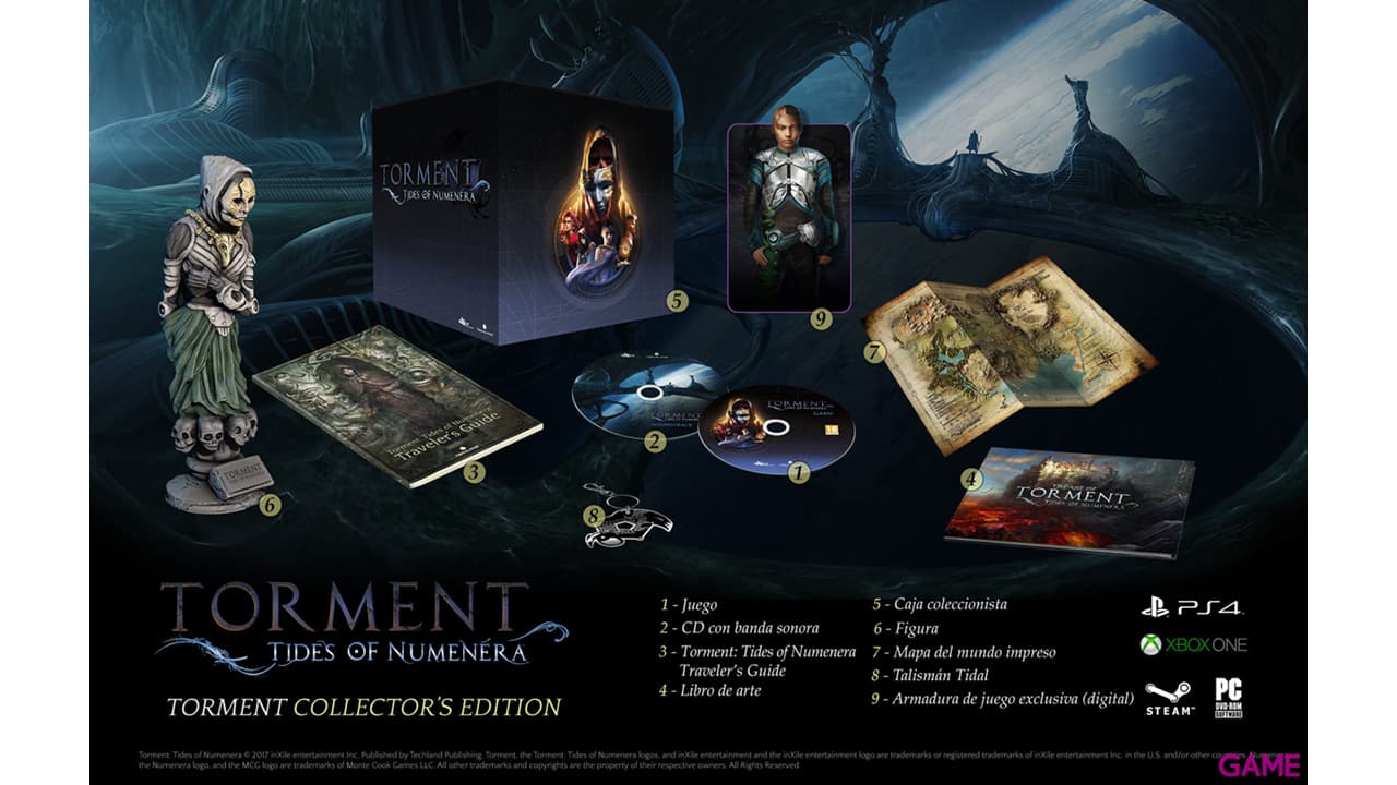 Torment: Tides of Numenera Edic. Coleccionista