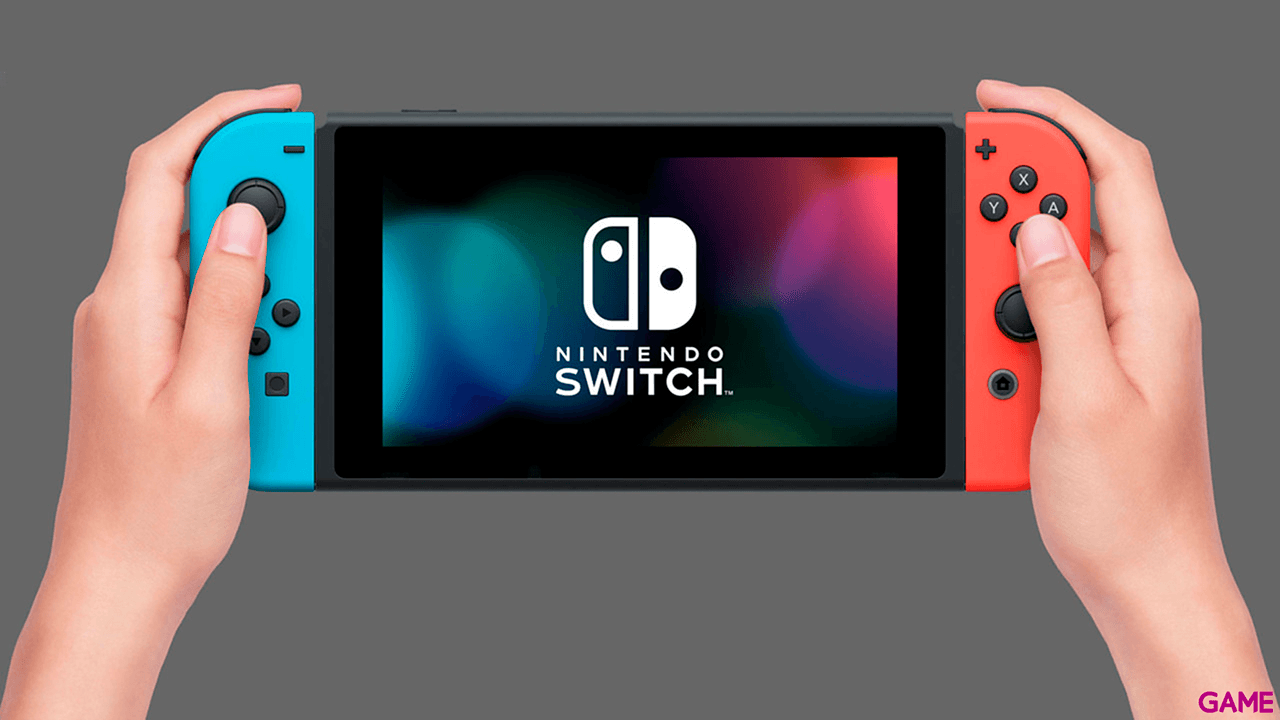 Nintendo Switch Azul Neon Rojo Neon