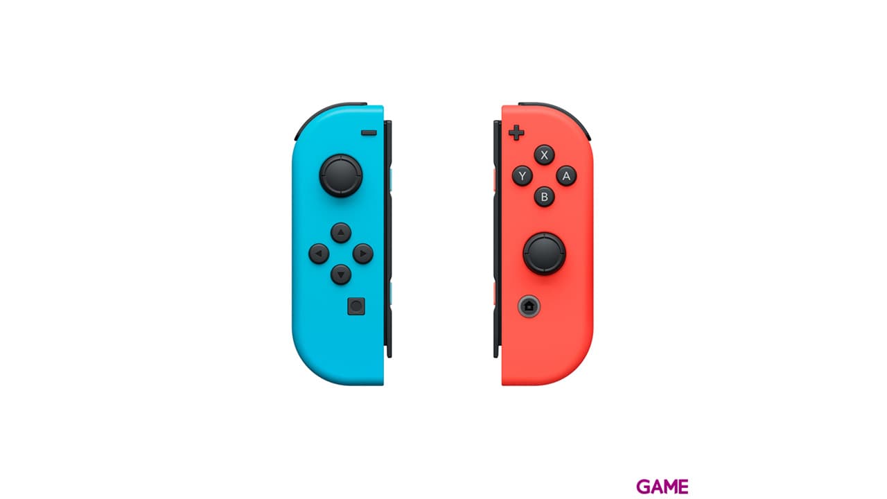 Joy-Con (set Izda/Dcha) Azul Neón/Rojo Neón