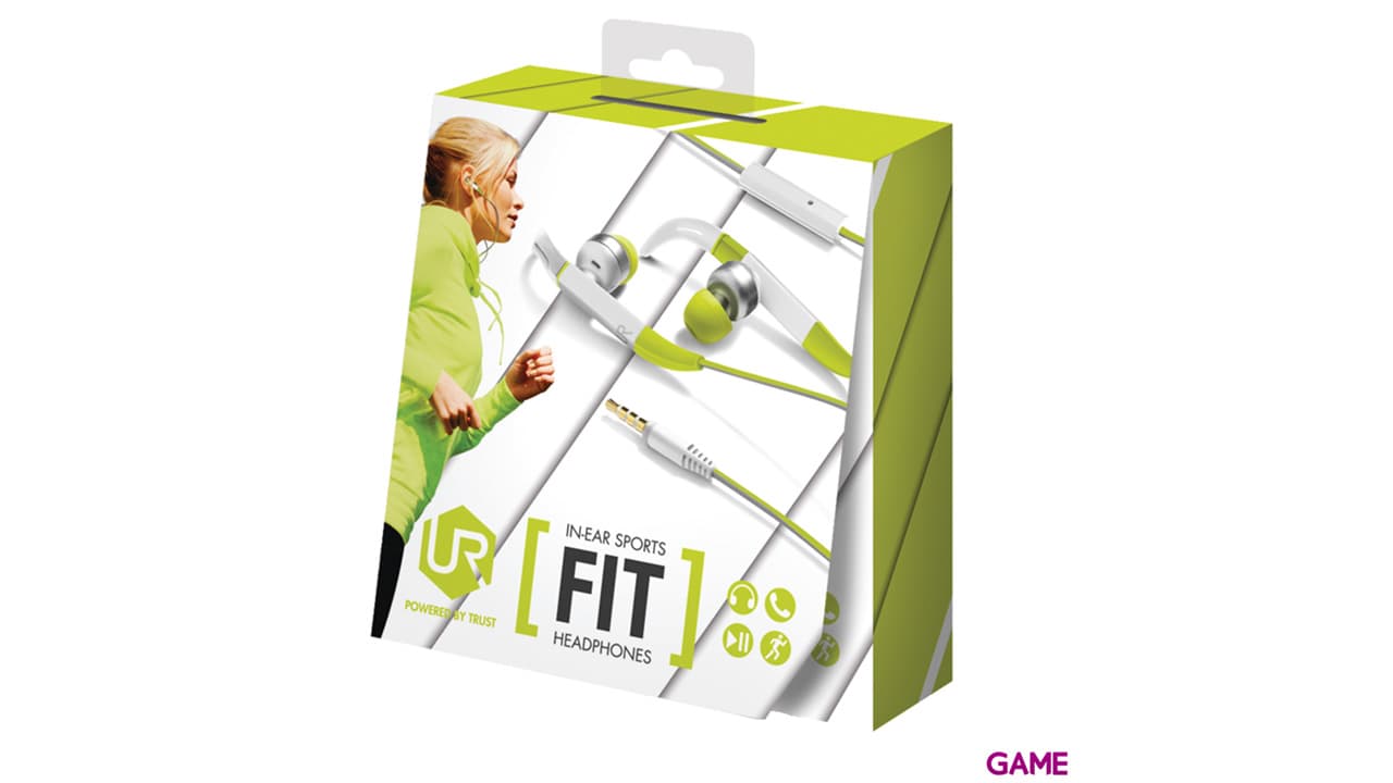Trust deportivos verdes PC - PS5 - PS4 - XBOX - Switch - Auriculares