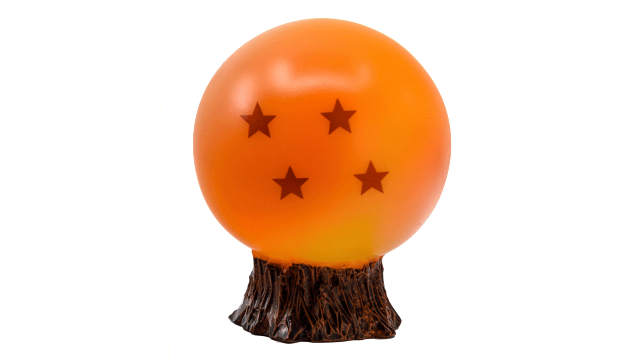 Hucha mini Dragon Ball Z Bola 4 estrellas de 10 cm