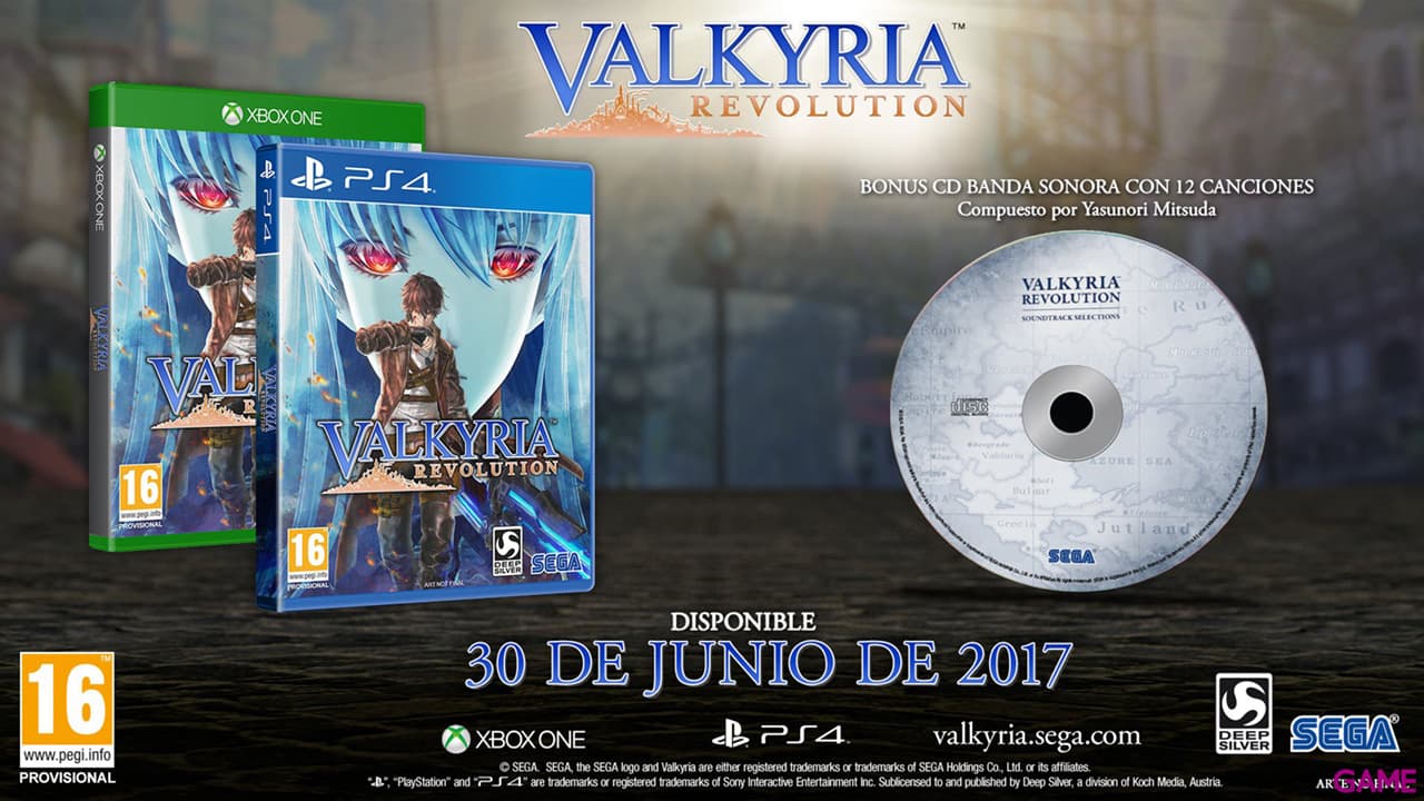 Valkyria Revolution Edición Limitada
