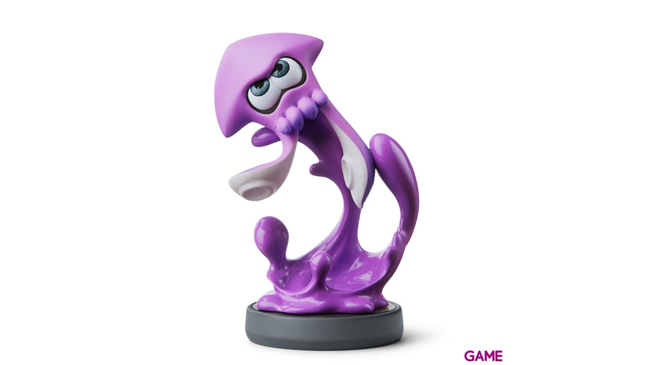 Figura amiibo Inkling Calamar Squid - Colección Splatoon