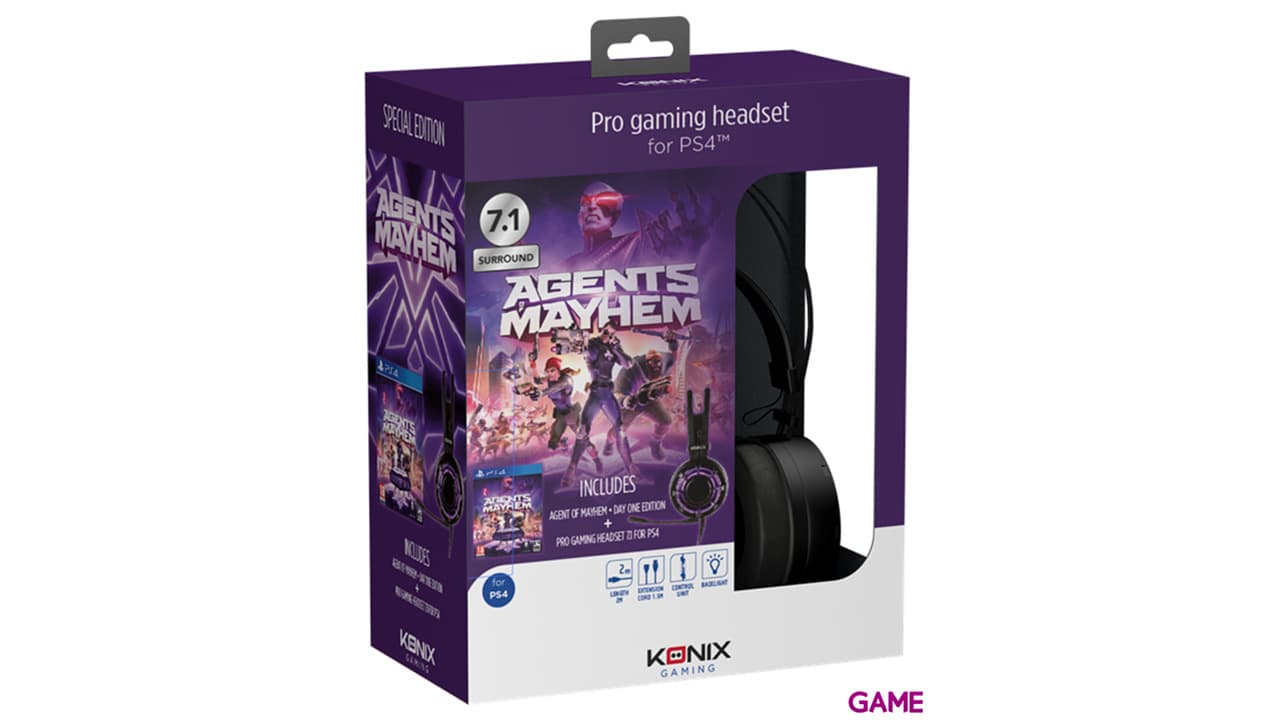 Agents of Mayhem Retail Edition + Auriculares PS4