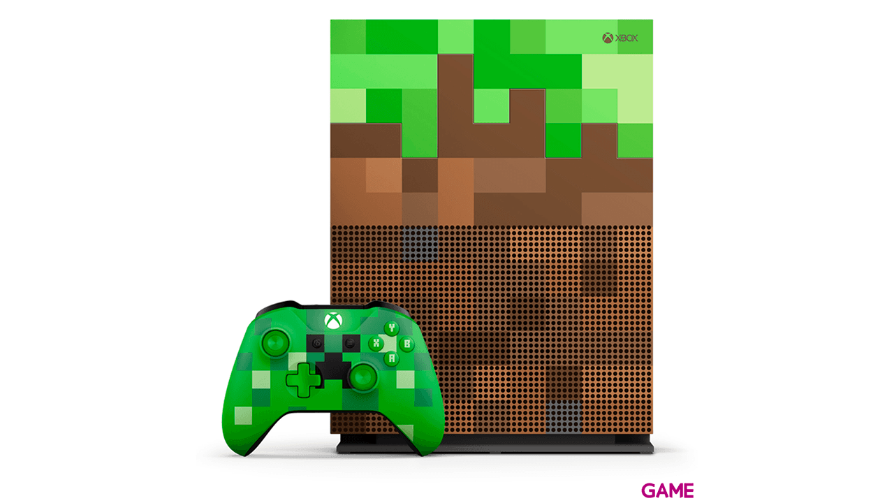 Xbox One S 1TB Edición Minecraft