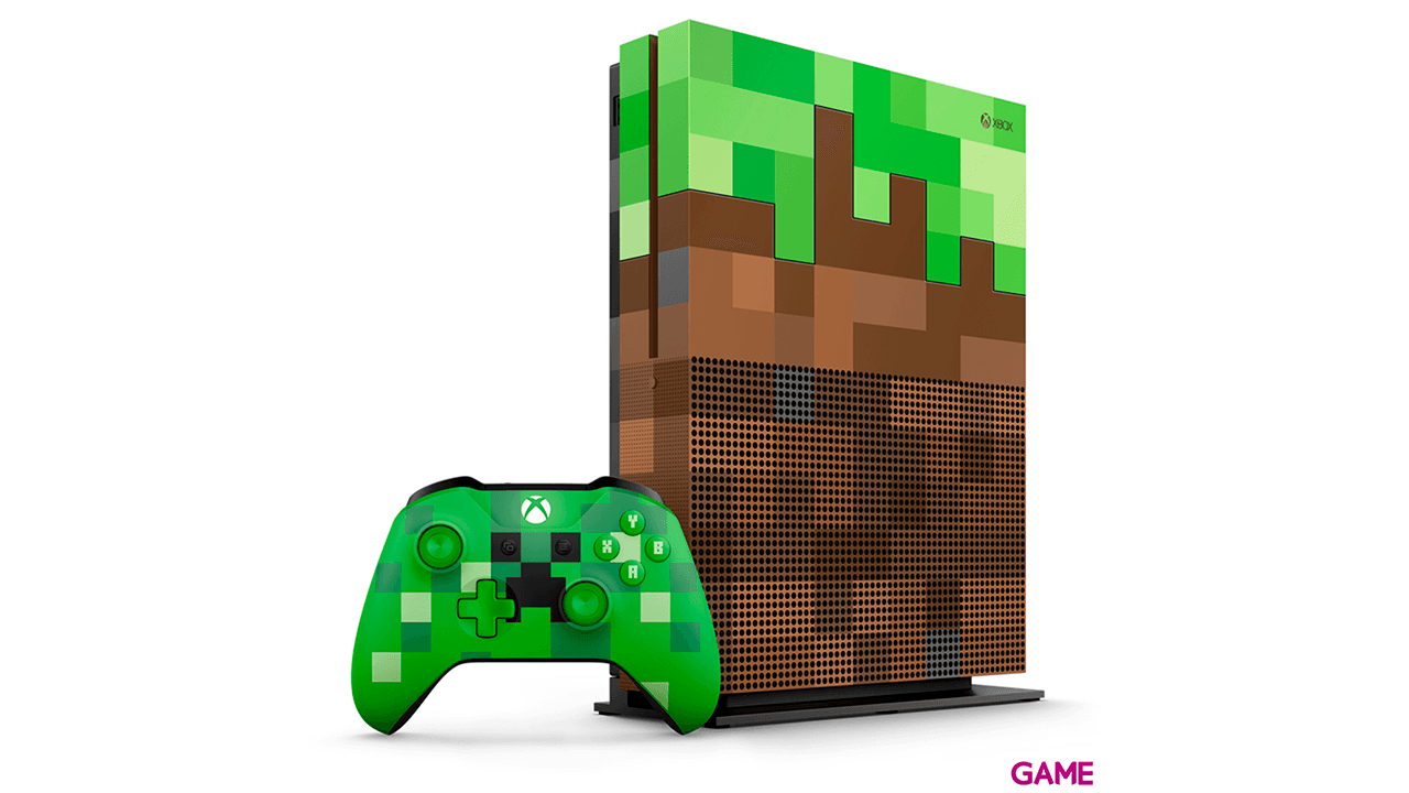 Xbox One S 1TB Edición Minecraft