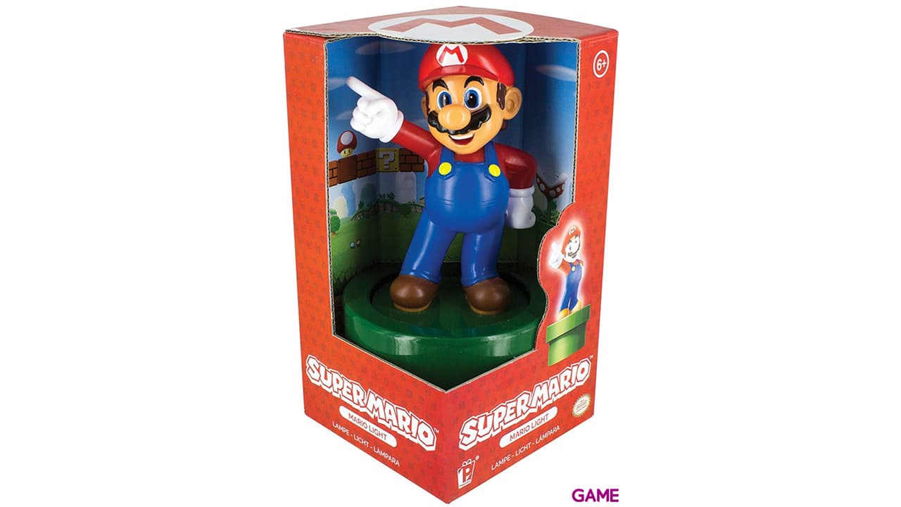Lampara Super Mario Light de 20 cm