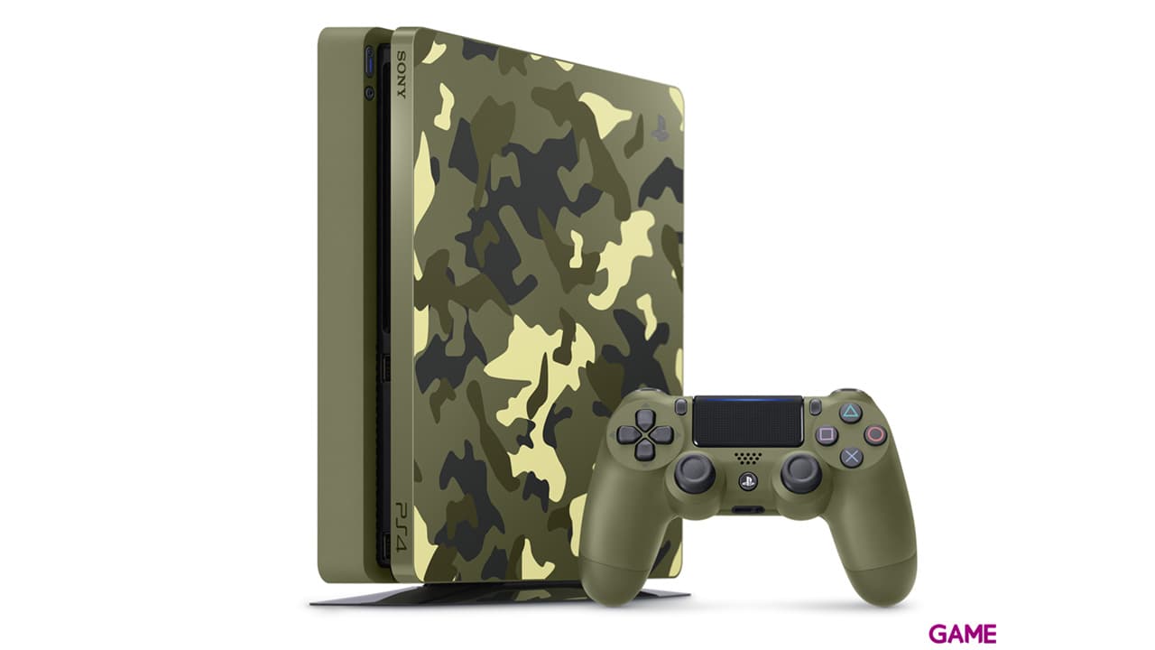Playstation 4 Slim 1Tb Edición Limitada + CoD WW II + ¡Has Sido Tú!
