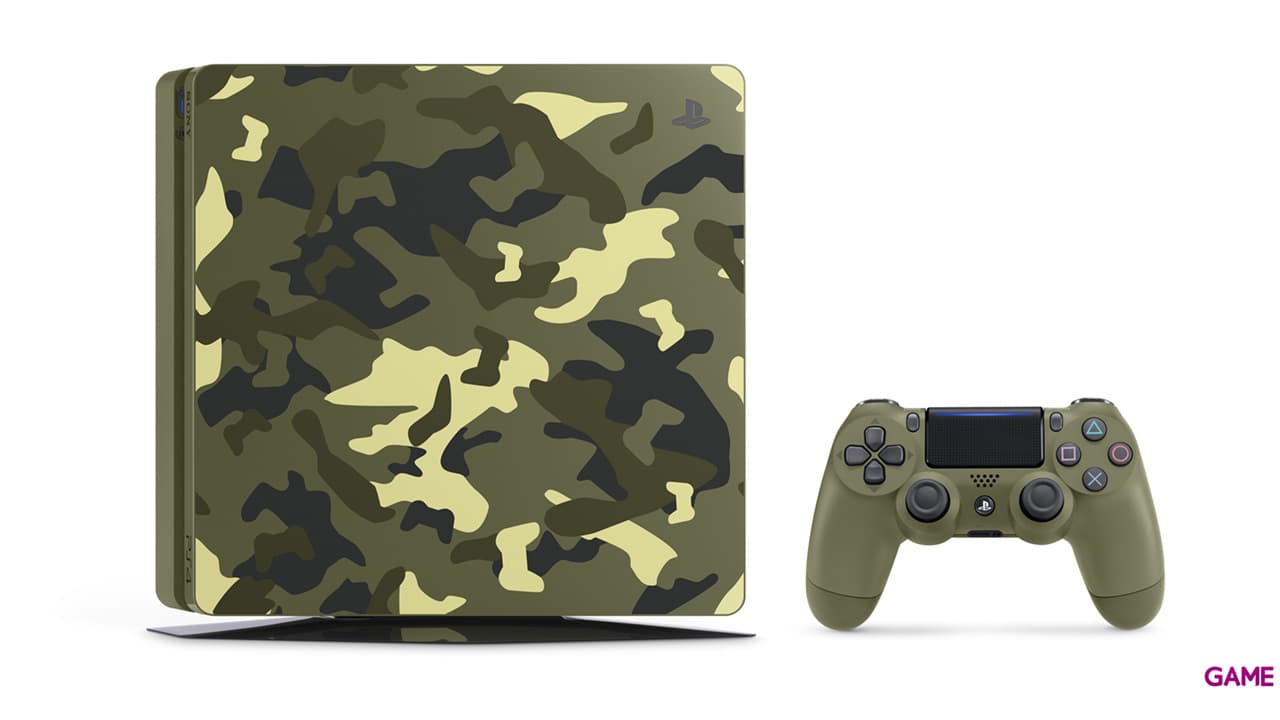 Playstation 4 Slim 1Tb Edición Limitada + CoD WW II + ¡Has Sido Tú!