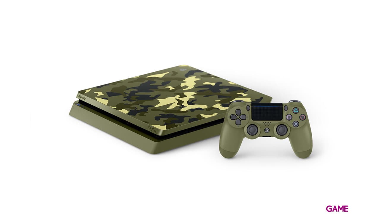 Playstation 4 Slim 1Tb Edición Limitada + CoD WW II + ¡Has Sido Tú!