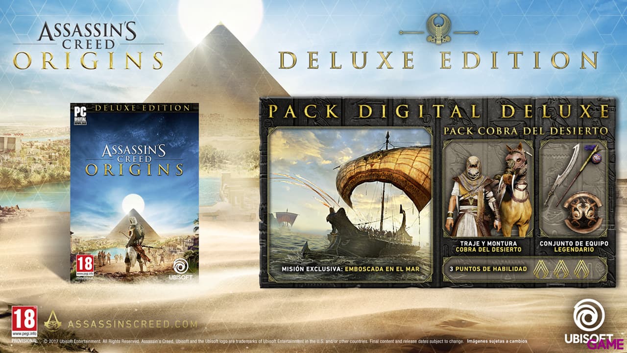 Assassin´s Creed Origins Deluxe Edition