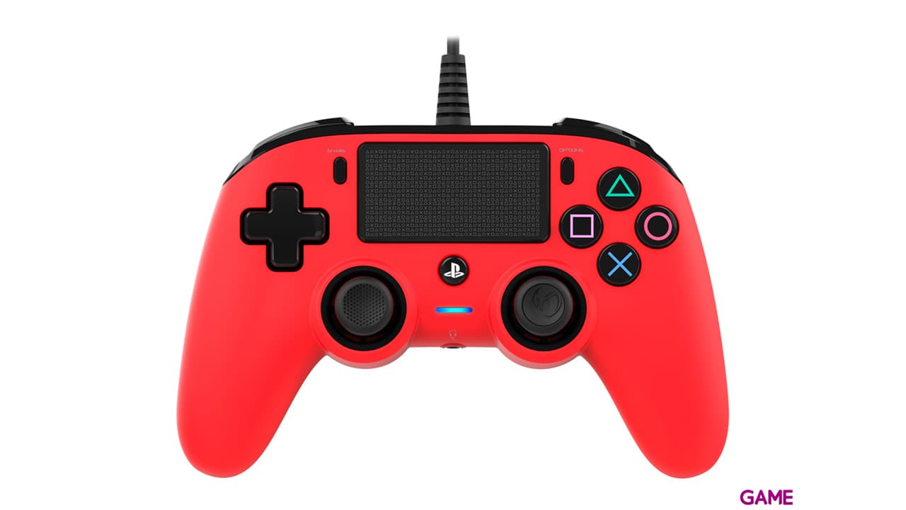 Mando Nacon Con Cable Rojo - Licencia Oficial Sony