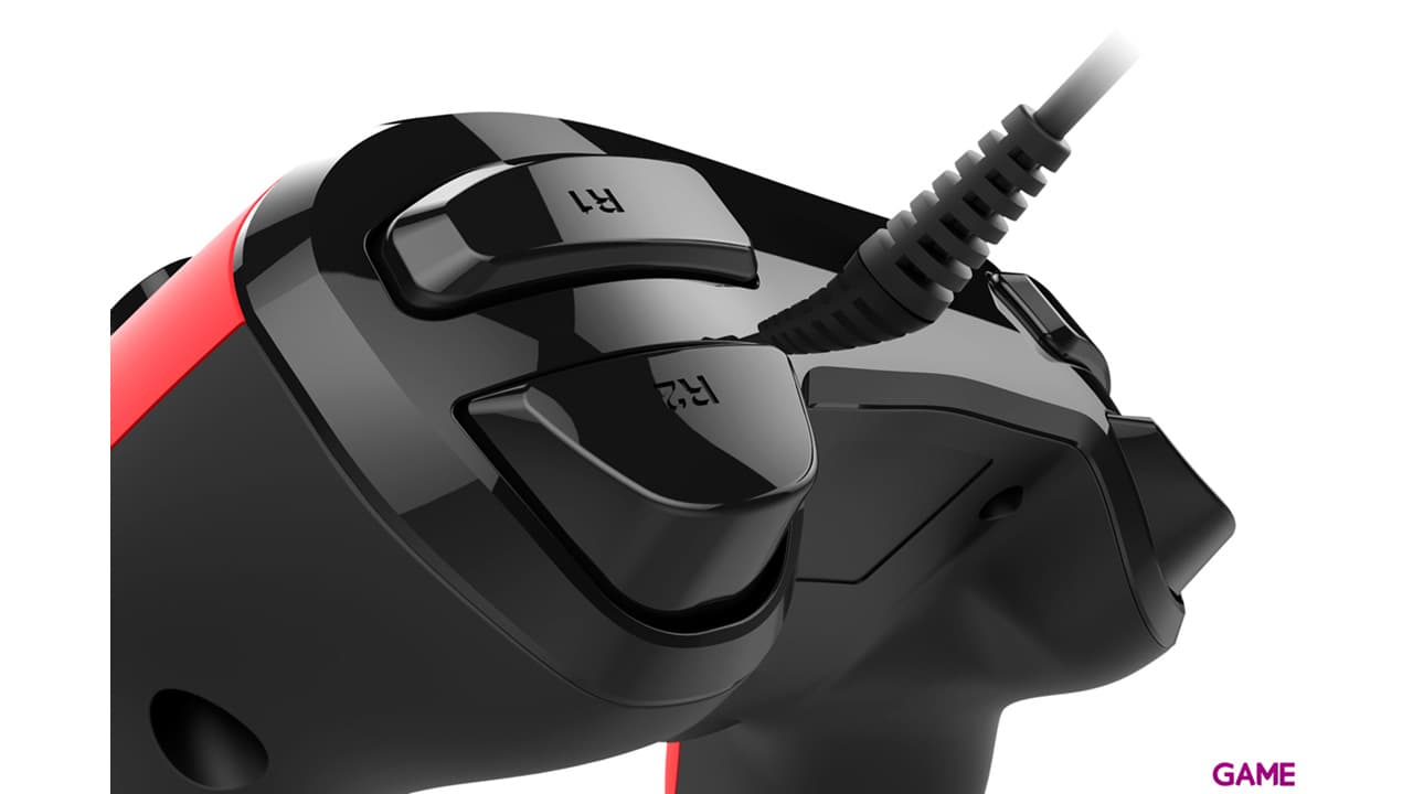 Mando Nacon Con Cable Rojo - Licencia Oficial Sony