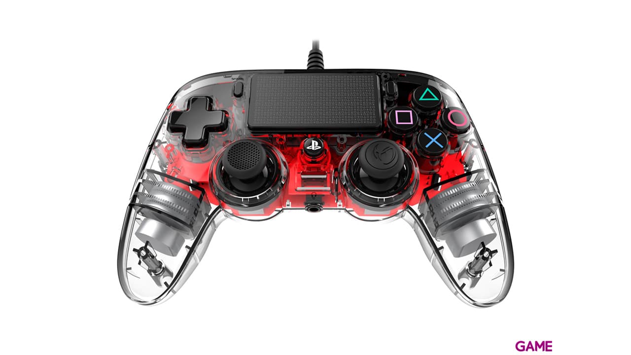 Mando Nacon Con Cable y Luz Rojo - Licencia Oficial Sony