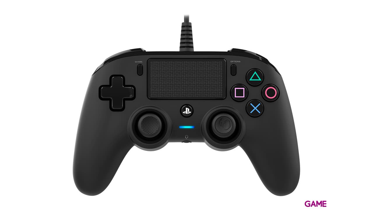 Mando Nacon Con Cable Negro - Licencia Oficial Sony