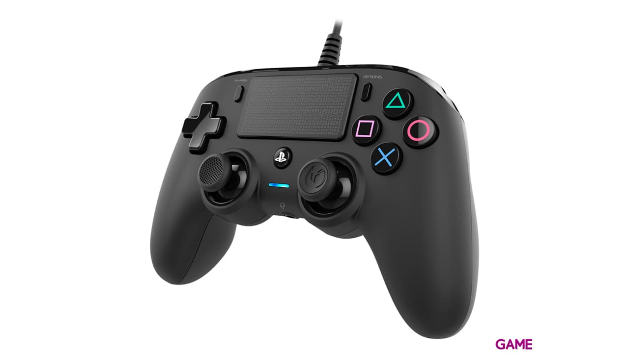 Mando Nacon Con Cable Negro - Licencia Oficial Sony