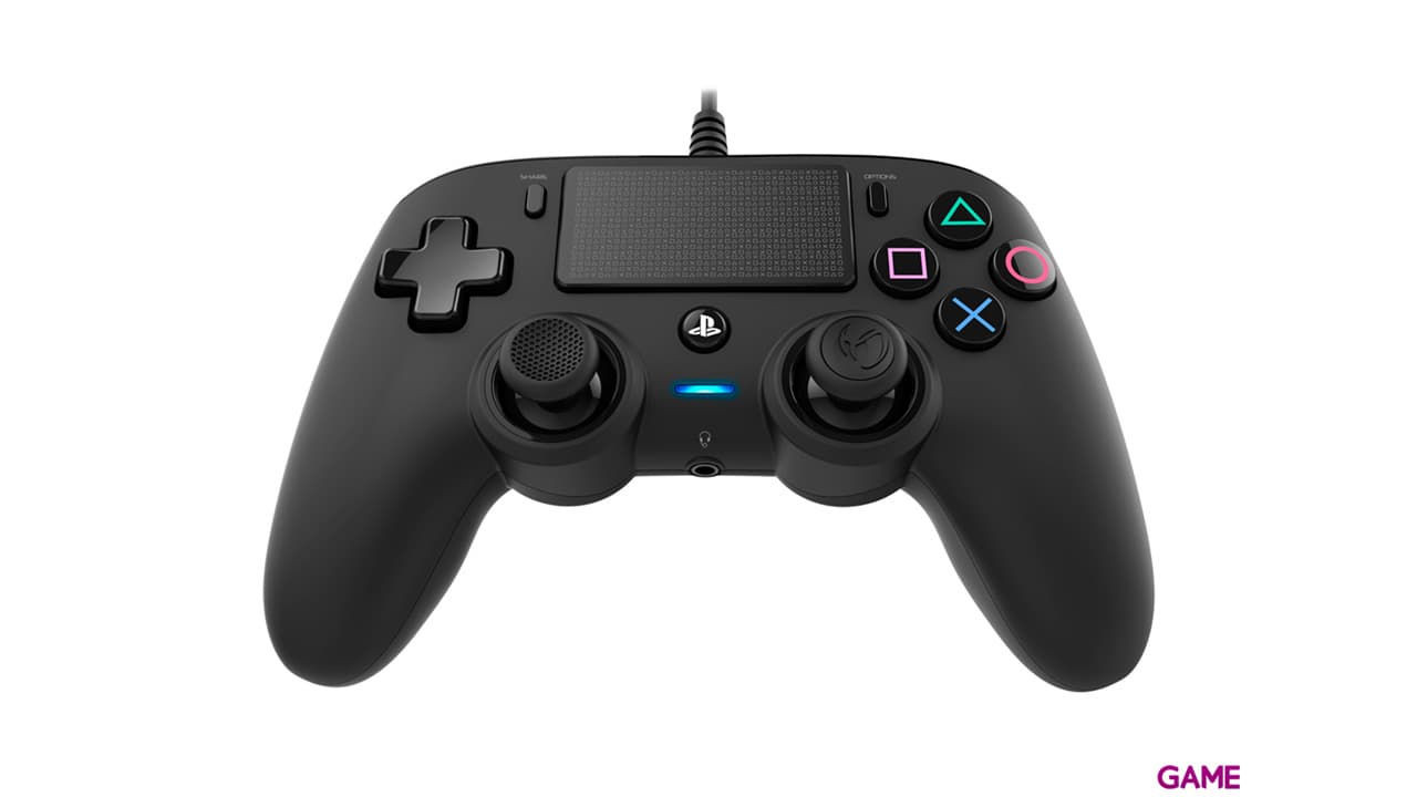 Mando Nacon Con Cable Negro - Licencia Oficial Sony