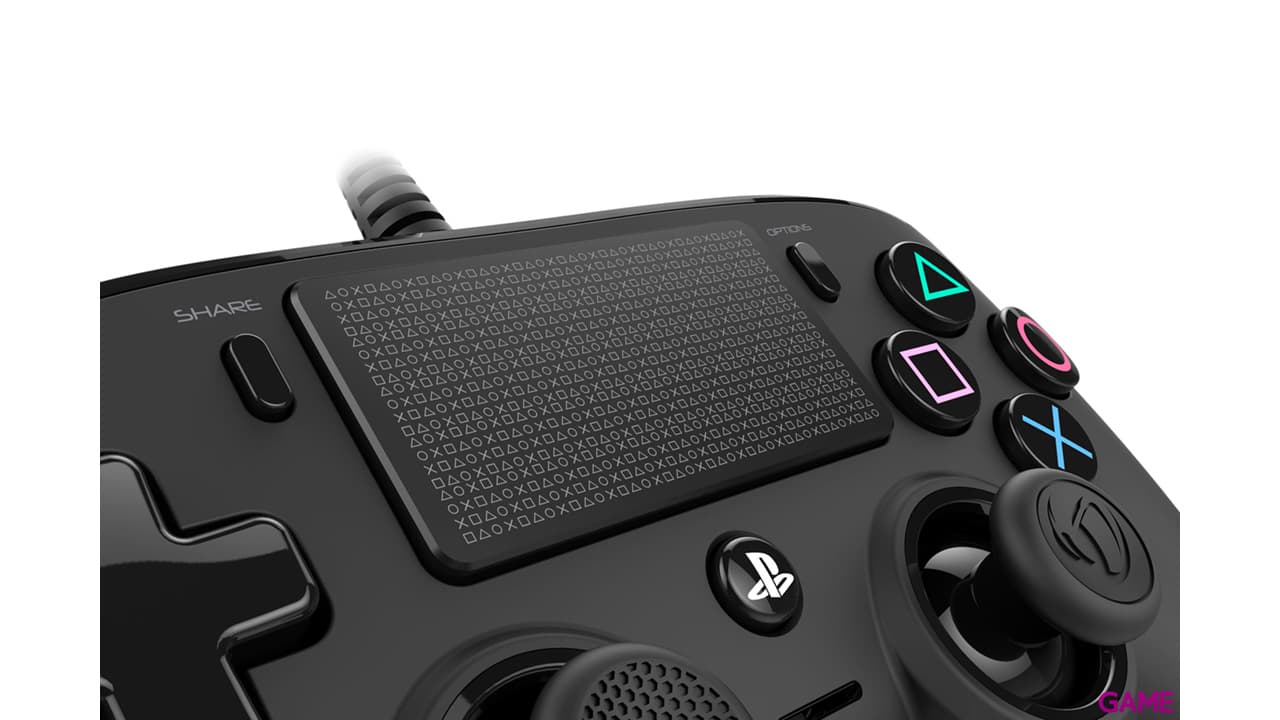 Mando Nacon Con Cable Negro - Licencia Oficial Sony